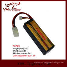 Firefox 2300mAh 11.1V-batería de Li-Polymer c Lipo Li-Po 12 12 c